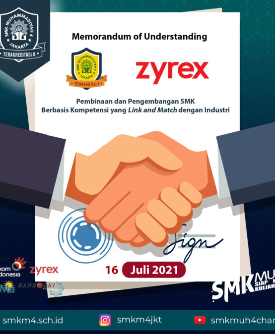 2nd Memorandum of Understanding dengan ZYREX