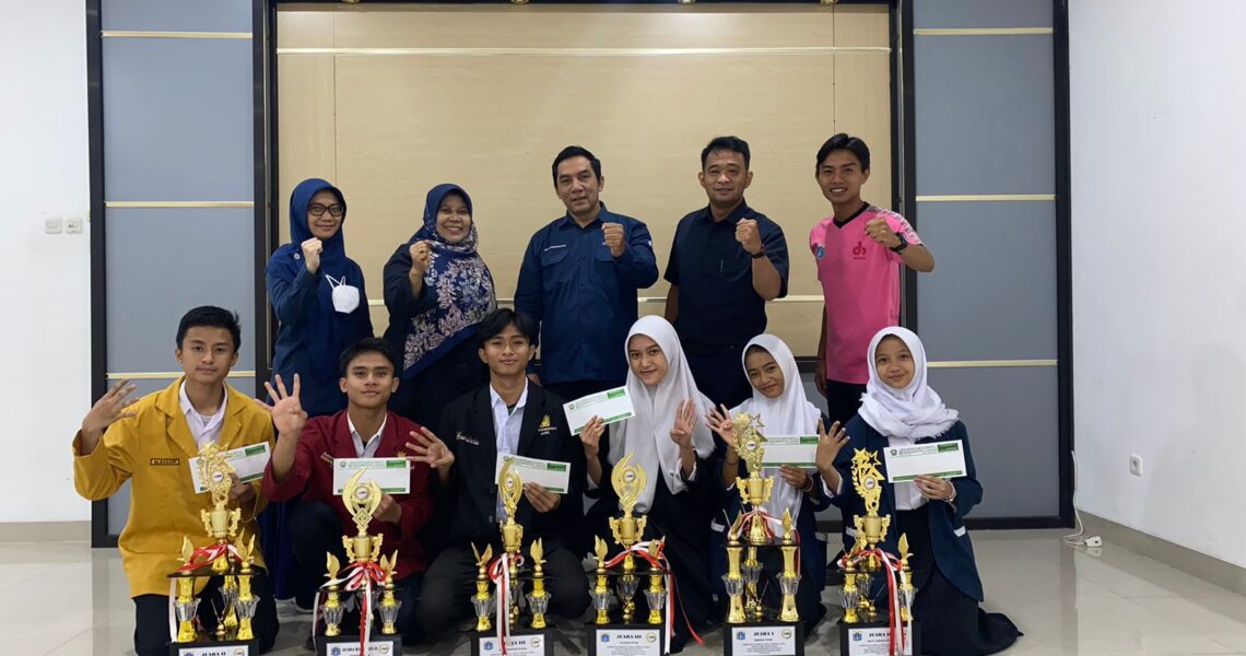 Prestasi SMKMUH4 di Olimpiade Olahraga Siswa Nasional (O2SN) tingkat SMA / SMK se  – Jakarta Barat
